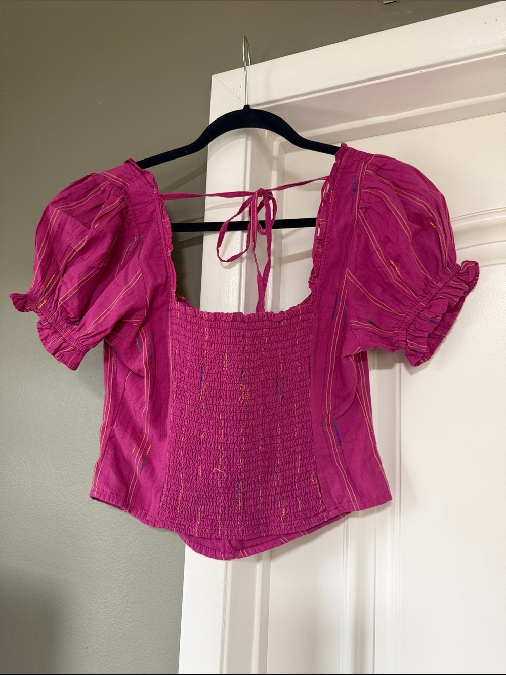 Free People Serotonin Corset Top in Raspberry sherbet - Picture 4 of 6